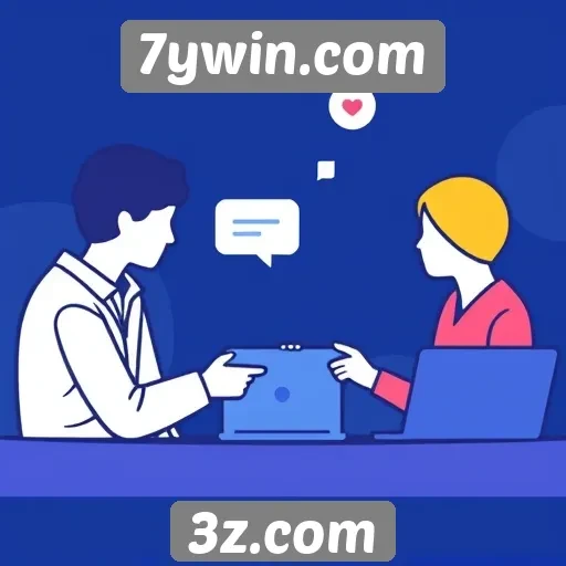 Suporte ao cliente e feedback em 7ywin