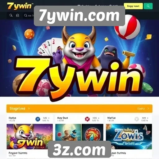 Variedade de jogos disponíveis em 7ywin.com